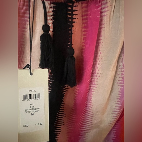 MASAI COPENHAGEN
Silja Stripe Drawstring Waist Midi Skirt - Picture 5 of 6